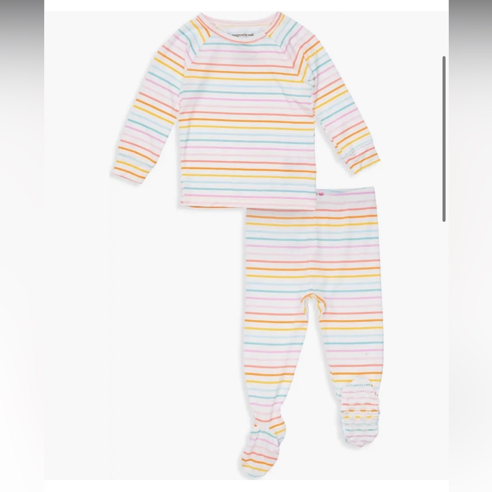 💚$25 FLASH SALE💚Magnetic Me Magic Glitter Sparkle Top & fPant 9-12M NWT